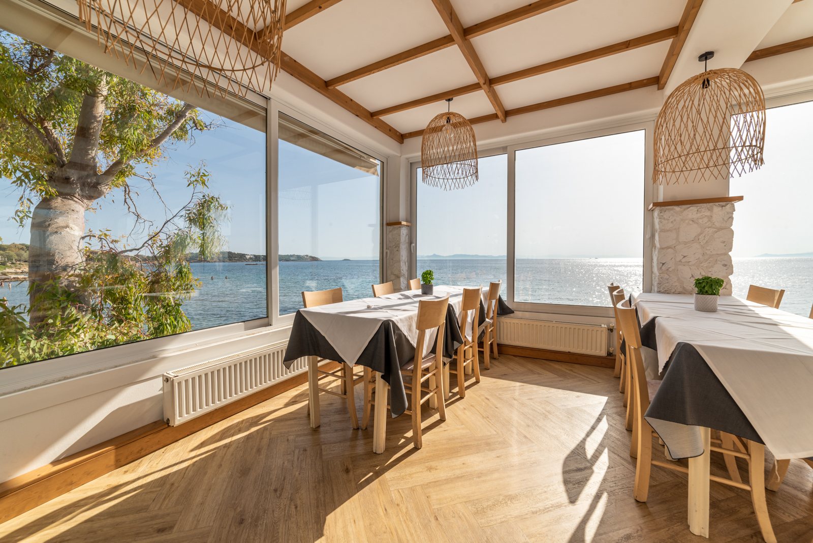 Panorama Restaurant with sea view
